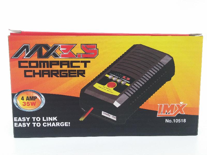 IMEX MX3.5 30W 4A Lipo/LiFe/NIMH/NICD Battery Charger - Multi-Chemistry Battery Charger and Balancer