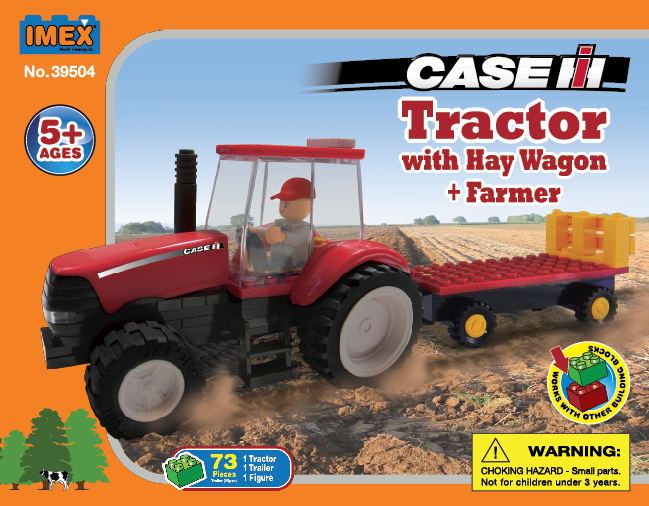CASE MAGNUM 190 WITH HAY WAGON