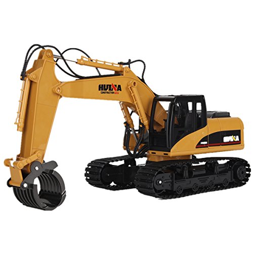 1/50 SCALE DIECAST METAL GRAPPLER EXCAVATOR CONSTRUCTION AND ENGINEERING MODEL - This heavy-duty construction toy was tested to be 100% safe for kids play. High quality and durable, this vehicle will provide hours of entertainment for your children!