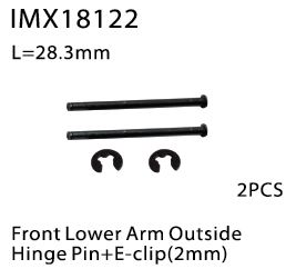 FRONT LOWER ARM OUTSIDE HINGE PIN+ E-CLI