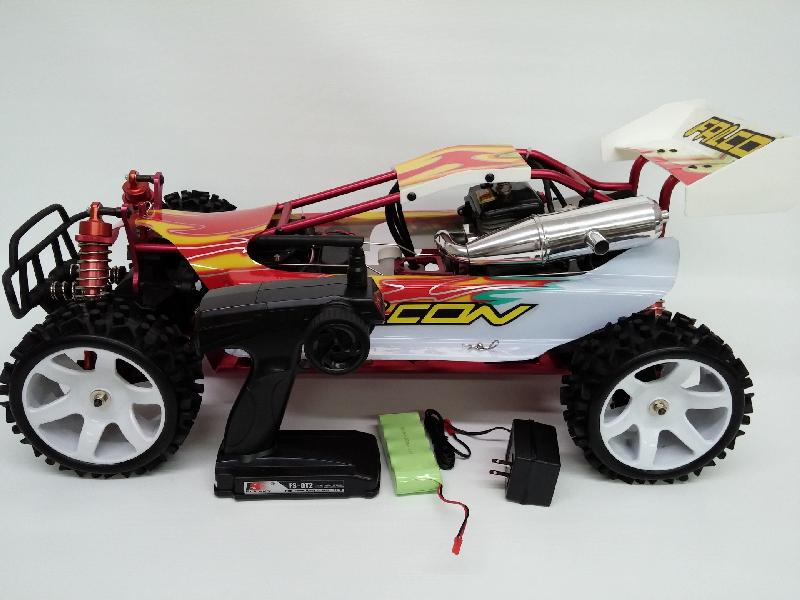 1/5 Scale Falcon 2WD RTR Buggy with 30CC Engine, 20kg Servo, Battery and 2.4Ghz Radio System