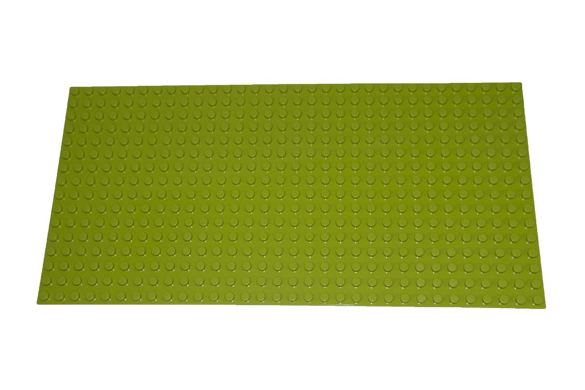 16 X 32 LIGHT GREEN BASEPLATES - COMPATIBLE WITH MAJOR BRANDS