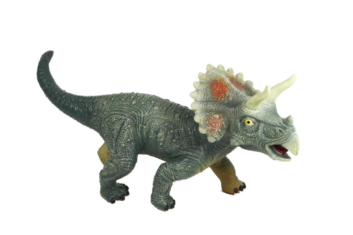 Soft Touch Vinyl Triceratops