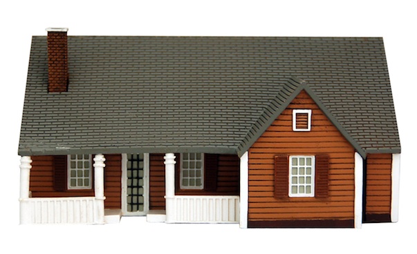 NEW ENGLAND RANCH HOUSE HO SCALE