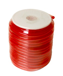 RED 6*3MM POLY TUBING FOR GAS-15M