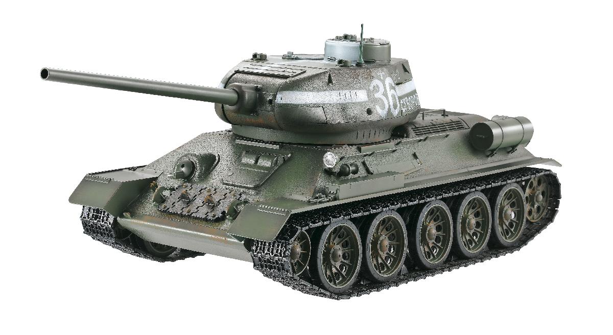 Taigen T34/85 (Metal Edition) Infrared 2.4GHz RTR RC Tank 1/16th Scale - Taigen T34/85 (Metal Edition) Infrared