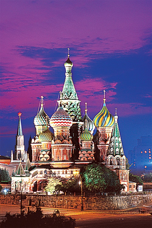 ST BASIL'S CATHEDRAL MOSCOW 1,000 PIECE PUZZLE