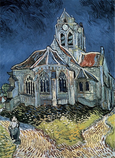 THE CHURCH AT AUVERS 500 PIECE PUZZLE