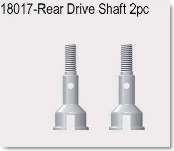 VRX1812-1821 1/18  REAR DRIVE SHAFT 2PCS
