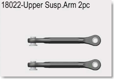 VRX1812-1821 1/18  UPPER SUSP.ARM 2PCS