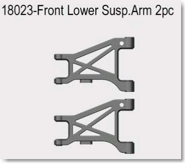 VRX1812-1821 1/18  FRONT LOWER SUSP,ARM 2PCS