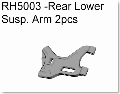 VRX503-505 1/5  REAR LOWER SUSP. ARM(LEFT &RIGHT)(1SET)