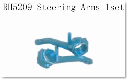 VRX503-505 1/5  STEERING ARMS 1SET 6061