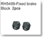 VRX509-511 1/5  FIXED BRAKE BLOCK 2PCS