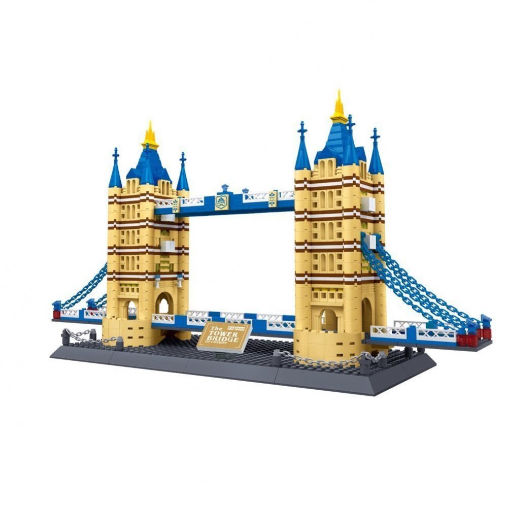 United Kingdom: Tower Bridge of London England Building Blocks 1033 pieces