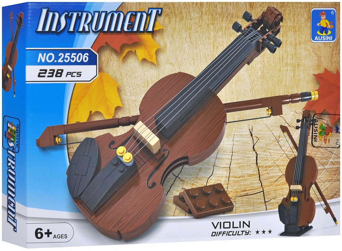 Violin Building Block Set