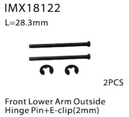 FRONT LOWER ARM OUTSIDE HINGE PIN+ E-CLI