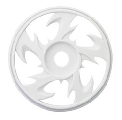 1/8 BEY BUGGY RIMS WHITE (4)