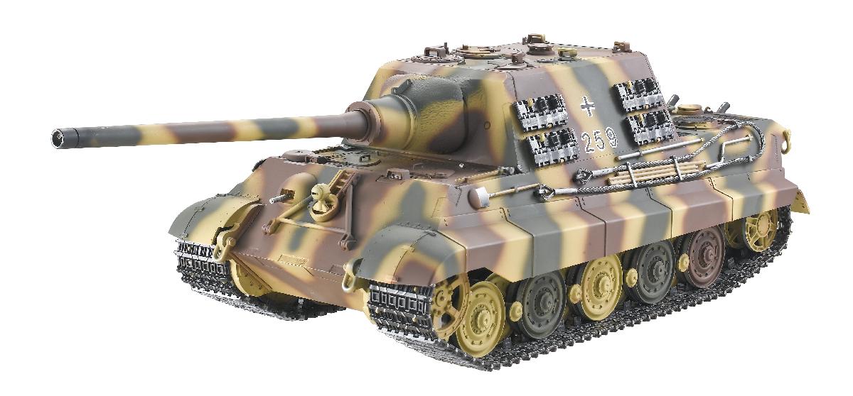 Torro Jagdtiger (Metal Edition) Camo Airsoft 2.4GHz RTR RC Tank 1/16th Scale - Camo Airsoft Jagdtiger