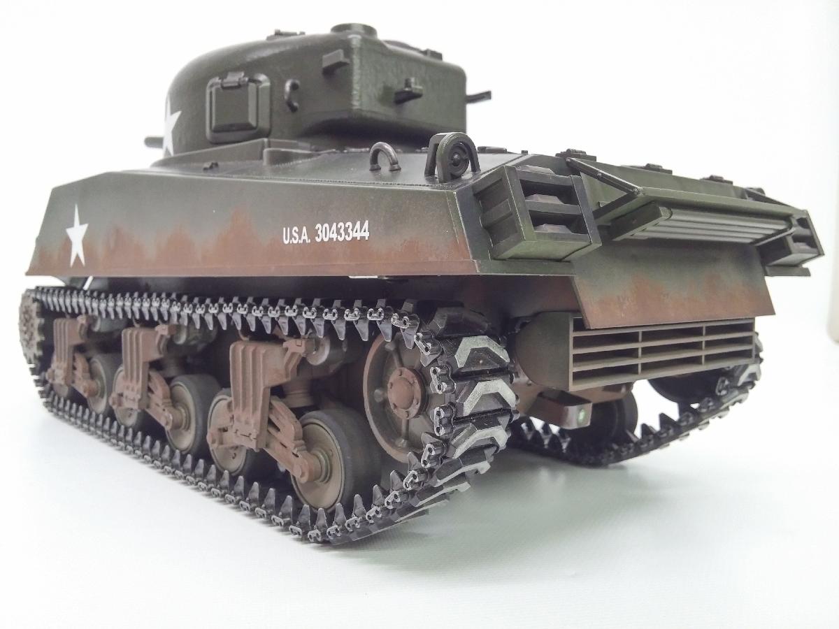Taigen Sherman M4A3 75mm (Metal Edition) Airsoft 2.4GHz RTR RC Tank 1/16th Scale - Taigen Sherman M4A3 (Metal Edition) Airsoft