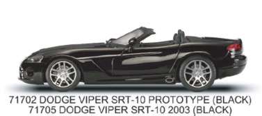 1/18 BK DODGE VIPER SRT-10 2003