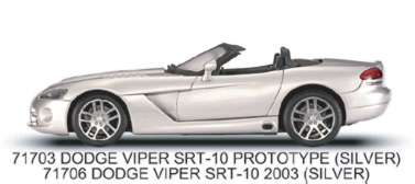 1/18 SL DODGE VIPER SRT 10 2003
