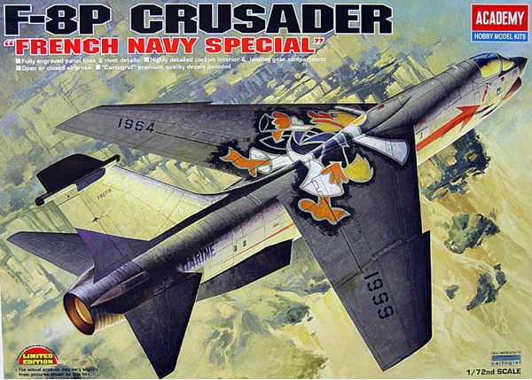 1/72 F-8P CRUSADER FRENCH NAVY SPECIAL