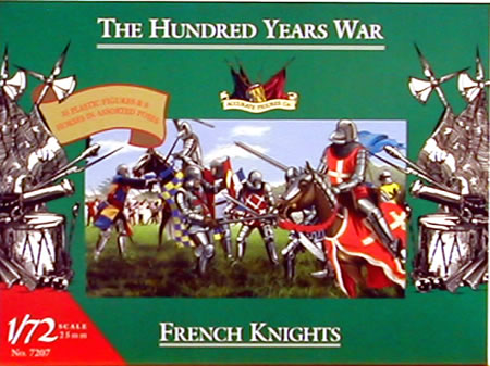 1/72 FRENCH KNIGHTS 1400 AD