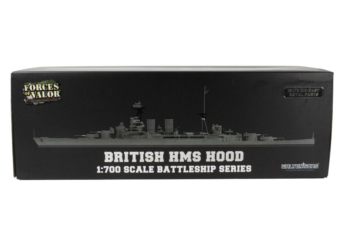 1:700 SCALE BRITISH ADMIRAL CLASS BATTLECRUISER, HMS HOOD,  BATTLE OF DENMARK MAY 1941 - 1:700 SCALE BRITISH ADMIRAL CLASS BATTLECRUISER, HMS HOOD,  BATTLE OF DENMARK MAY 1941