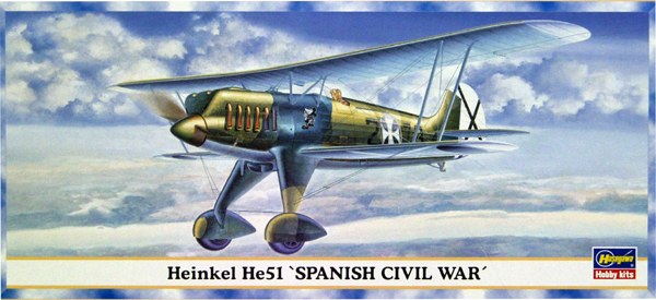 1/72 HEINKEL HE51 SPANISH CIVIL WAR