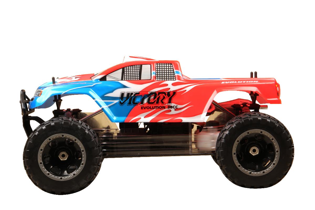 IMEX/FS Racing 1/5th Scale 4WD 30cc Gas Powered 2.4GHz Monster Truck - 1/5th Scale Monster Truck
