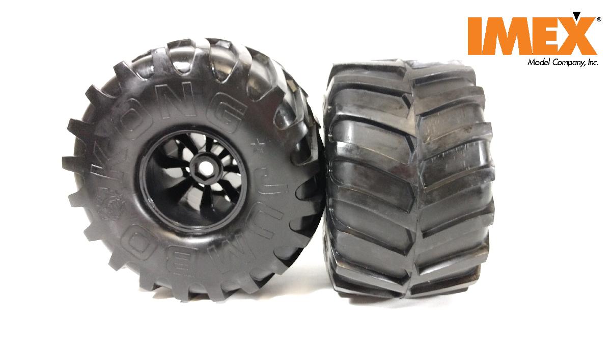 Jumbo Kong Tire w/ Sayville Rims (Black) (2 Pair)