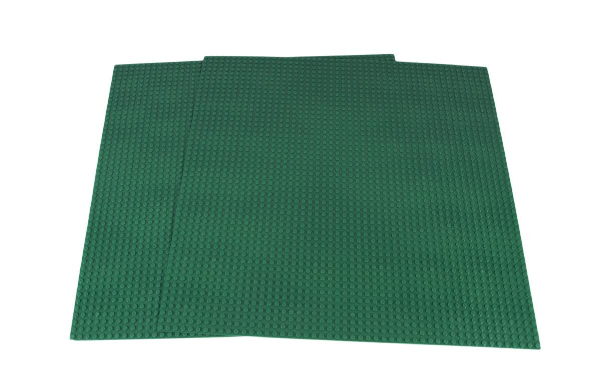 50 X 50 GREEN COMPATIBLE BASEPLATE, 2 PACK