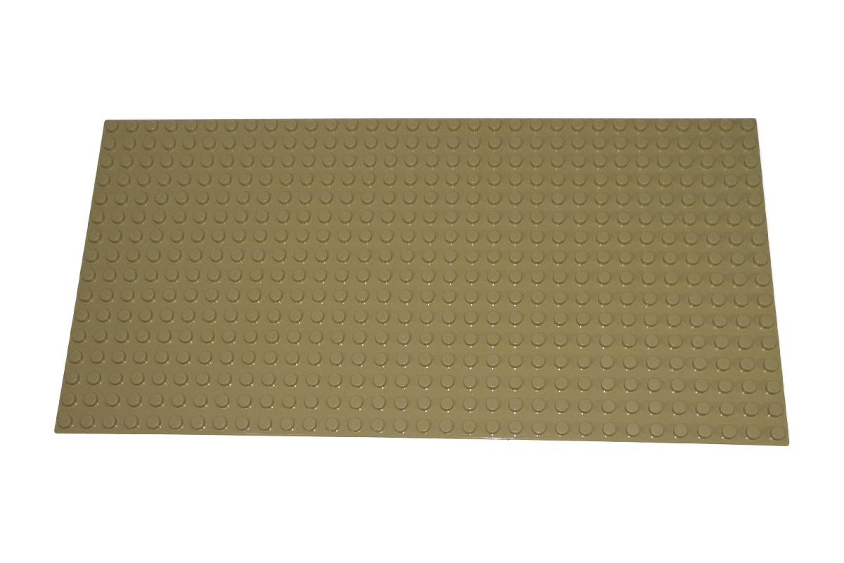 16 X 32 TAN BASEPLATES - COMPATIBLE WITH MAJOR BRANDS