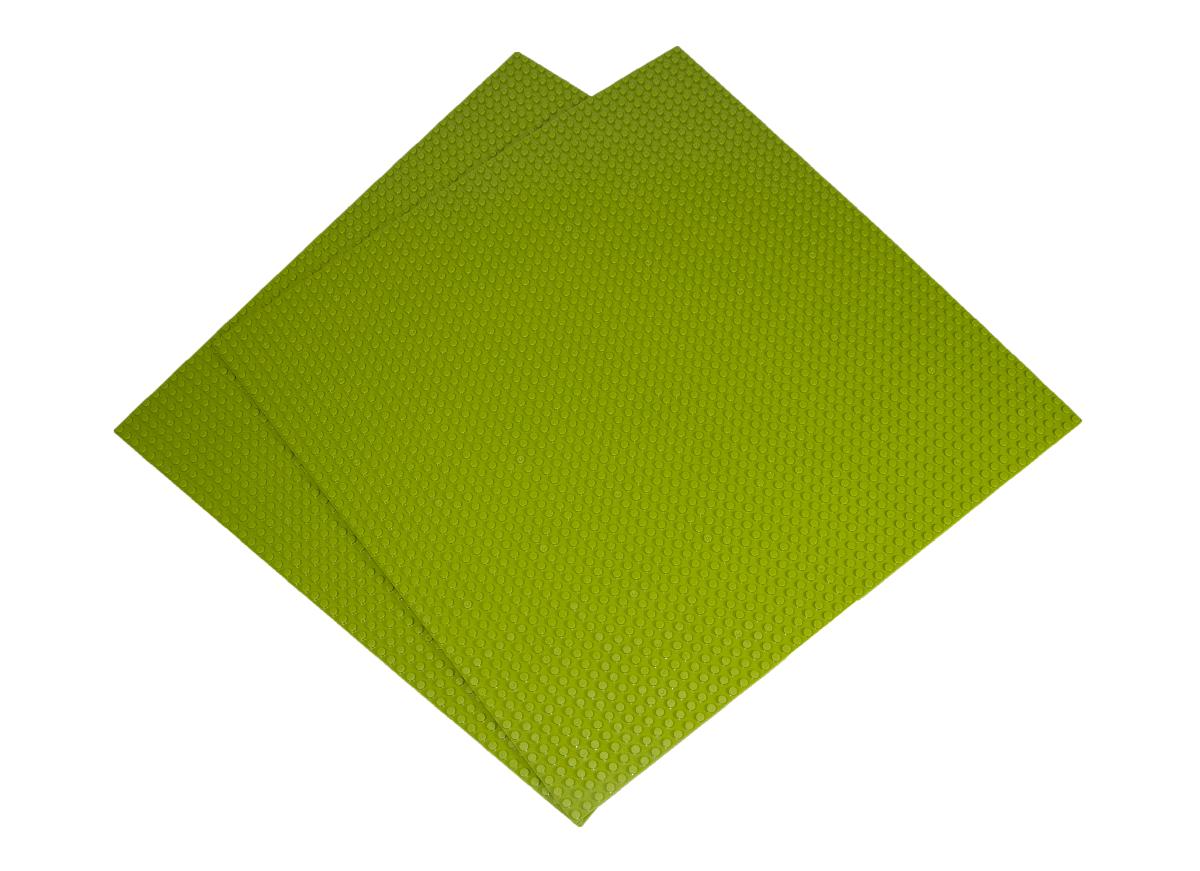 2PC 50 X 50 COMPATIBLE LIGHT GREEN BASEPLATES