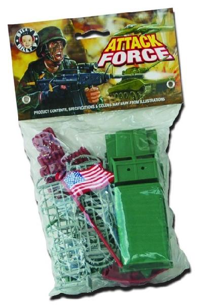 ARMY SMALL ATTACK SET 4 DIFF ASST'S 25PC