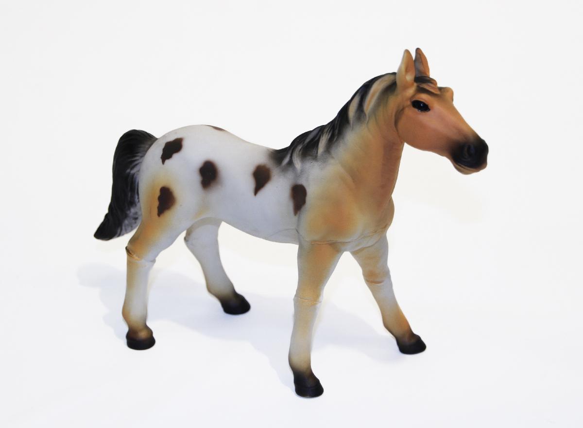 9.5 INCH SMALL SOFT TOUCH APPALOOSA HORSE