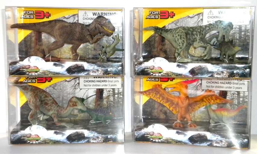 Counter Display Includes 4 Assorted Dino Styles, comes with 24 Pieces Total