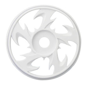 1/8 BEY BUGGY RIMS WHITE (4)