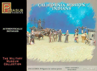1/72 CALIFORNIA MISSION PADRES & IND