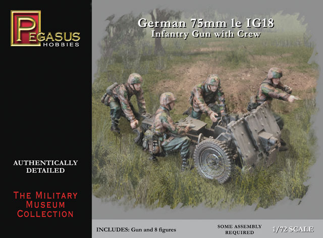 GERMAN 1G-18 GUN & CREW
