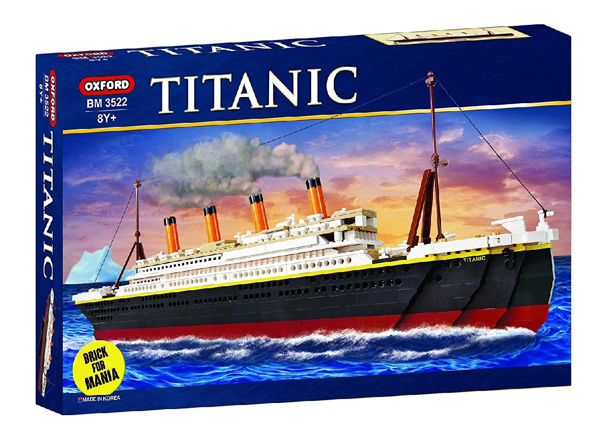 Oxford Titanic  Building Block Kit, Special Edition Assembly Blocks - Oxford Titanic  Building Block Kit, Special Edition Assembly Blocks