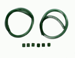 GREEN COILED FUEL LINE GUARD