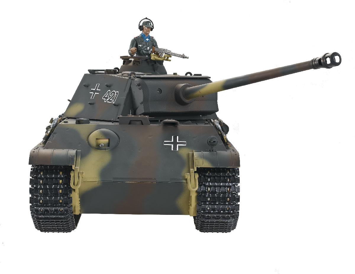 Taigen Panther G Metal Edition Infrared 2.4GHz RTR RC Tank 1/16th Scale - Panther G Metal Edition