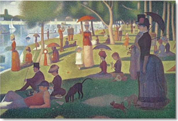 SUNDAY AFTERNOON ON THE ISLAND OF LA GRANDE JATTE 1,000 PIECE PUZZLE