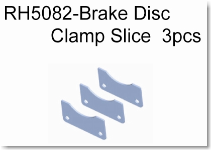VRX509-511 1/5  BRAKE DISC CLAMP SLICE(3P)