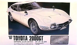 1/24 67 TOYOTA 2000 GT