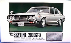 1/24 72 SKYLINE 2000GT-X