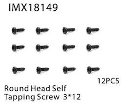 ROUND HEAD SELF TAPPING SCREW 3*12