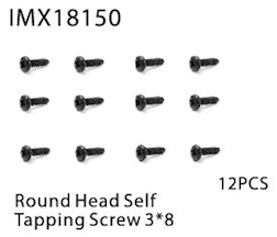 ROUND HEAD SELF TAPPING SCREW 3*8